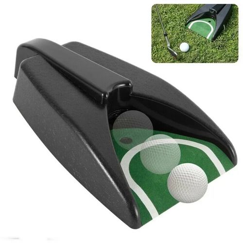 Golf Ball Auto Return Putting Machine Aid Trainer Kickback Golf Practice Gift — image 3