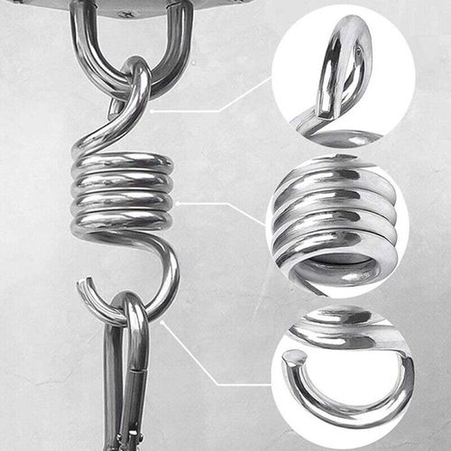 Garden Swing Springs Strong Spring Hook for Hanging Egg Chair Gym Hammock — image 5