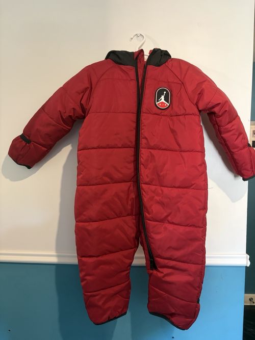 Baby Boy Jordan’s Snowsuit Size 12 Months — image 1