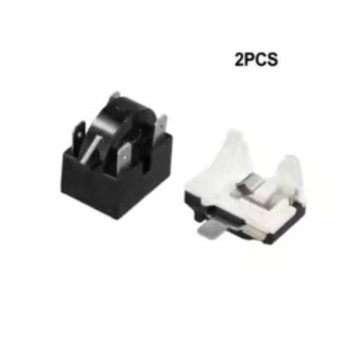 Refrigerator PTC Starter Relay Compressor Overload Protector Replacement Kit Set