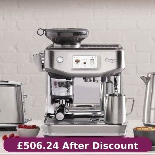 Sage The Barista Touch Impress SES881BSS Coffee Machine Brushed Stainless Steel-