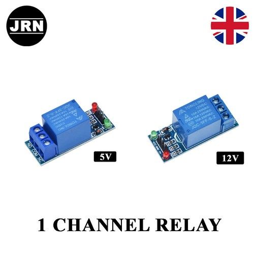 5V/12V/24V Relay Module with Optocoupler 1/2/4/6/8/16 Channel for Arduino Pi UK