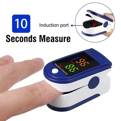 Heart Rate Monitor Oximeter Blood Oxygen SpO2 Finger Pulse Saturation Meter UK — image 5