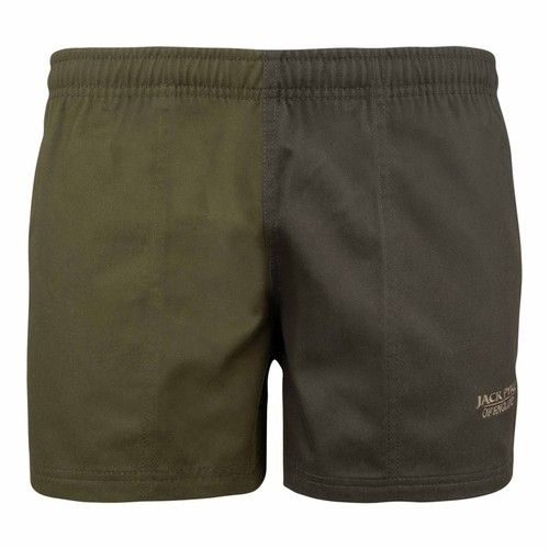 Jack Pyke Yakka Sports Shorts Mens Rugby Style with Zip Pockets Country Gym Work