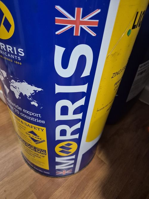 Morris Lubricants Liquimatic No.7 ISO VG 100 Hydraulic Oil 25L Drum Zinc-Free — image 3