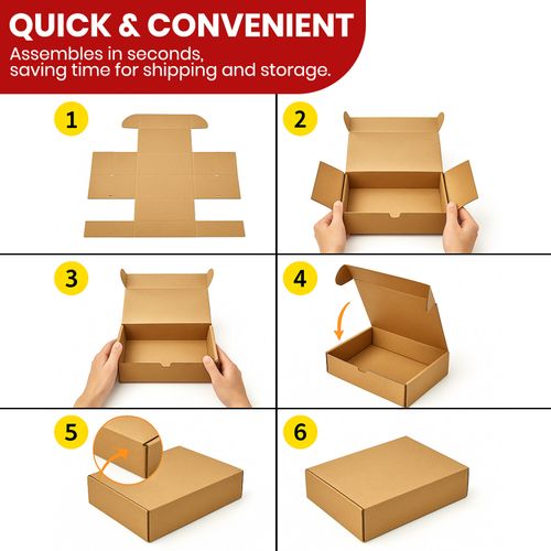 Royal Mail Large Letter PiP C4 A4 C5 A5 C6 A6 Postal Boxes Mailing Box UK SELLER — image 8
