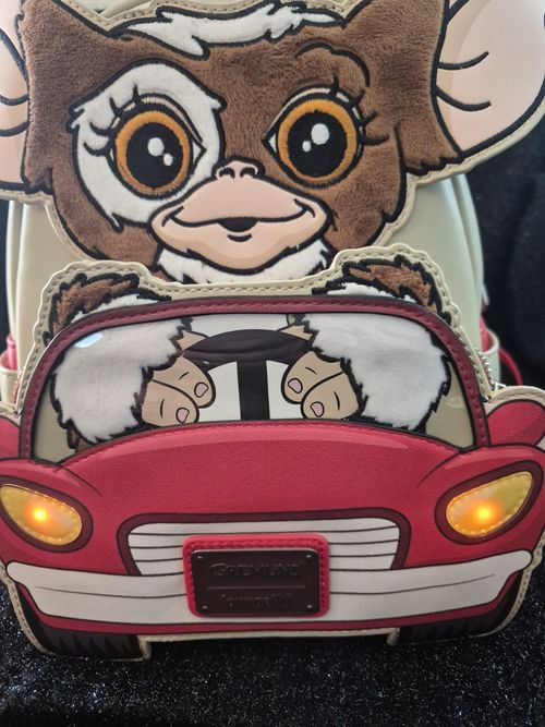 Loungefly Gremlins Gizmo Plush Light-Up Mini Backpack New With Tags — image 9