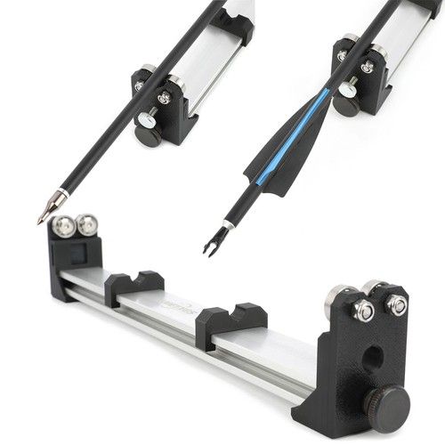 Arrow Straightness Inspector Spin Tester Spinner Balance Bracket Archery Tool