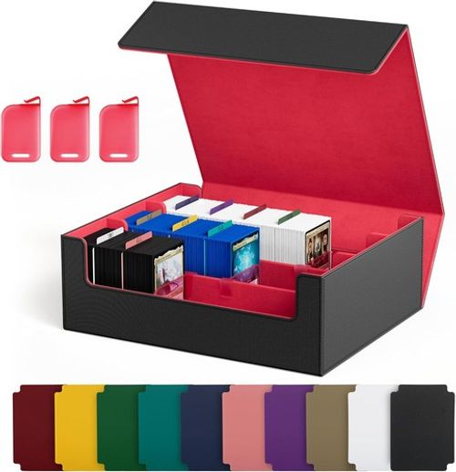 Magic Trading Leather 2000+Cards Deck Box Card Storage Box For TCG MTG Yugioh UK