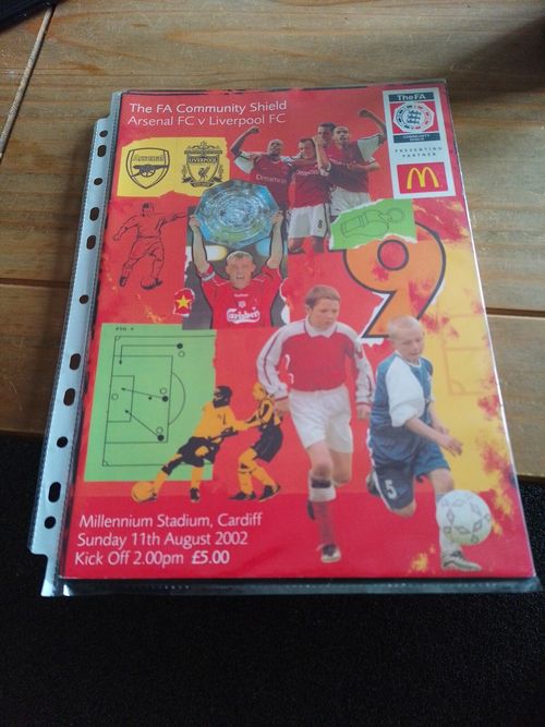 ARSENAL v LIVERPOOL FA COMMUNITY SHIELD FINAL 2002 — image 1