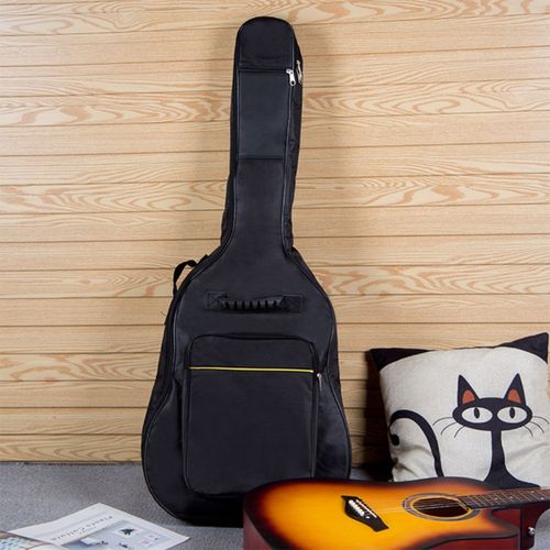 41" Guitar Back Bag Black Padded Protective Classical Acoustic Carry Case Strap — image 8