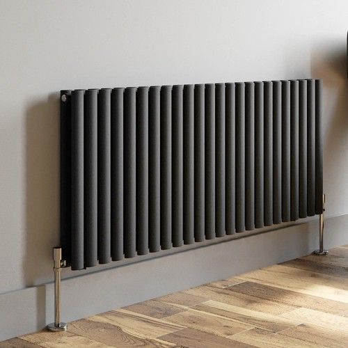 Anthracite Designer Radiator Vertical Horizontal Flat Panel Oval Column Rads