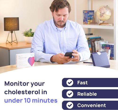 Cholesterol Home Test Kit | Accurate Results in 10 Minutes | Total Cholesterol — image 3