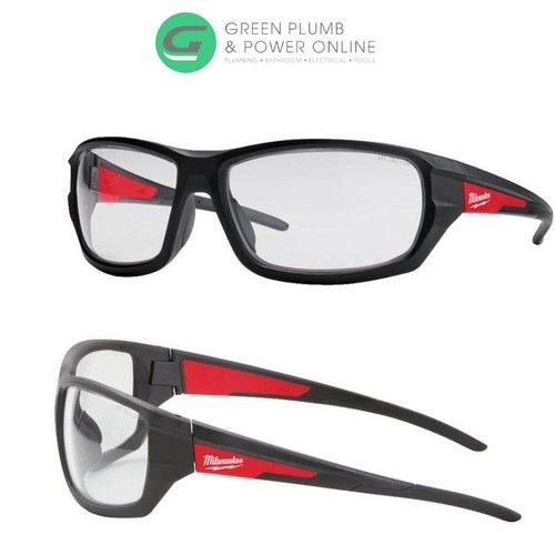 Milwaukee Clear Performance Safety Glasses Eye Protection PPE Glasses