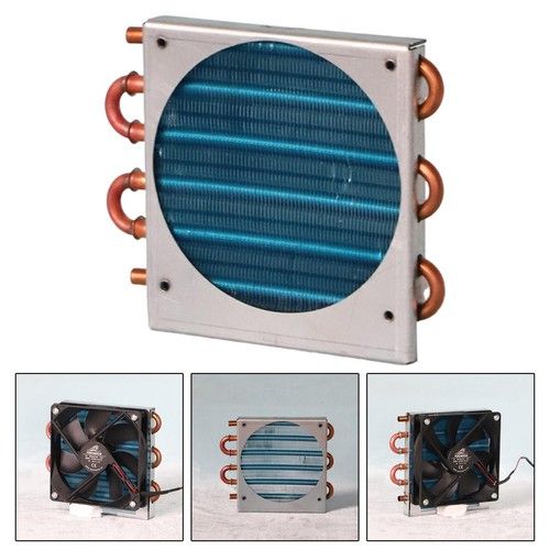 Small Condenser Radiator Air Cooled Radiator Aluminum Fin