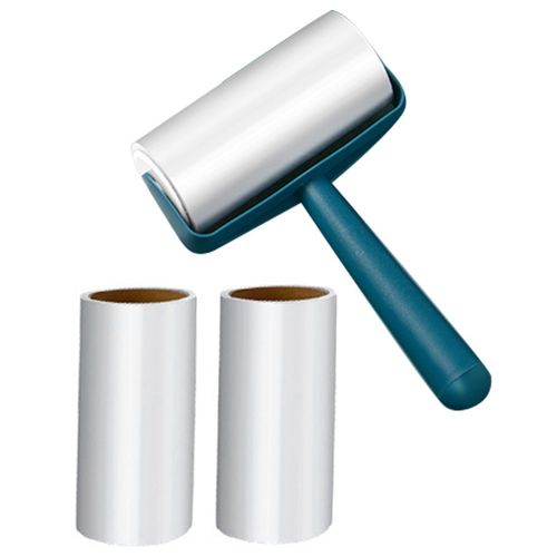 Reusable Plastic Lint Roller for Pet Hair Navy Portable Clothes Hair Remover — image 11