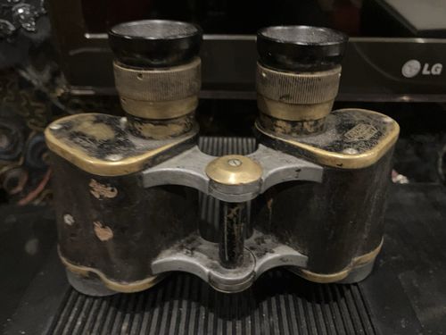 German WWII E Leitz Wetzlar Dienstglas 6x30 Binoculars Ser No169837. — image 5