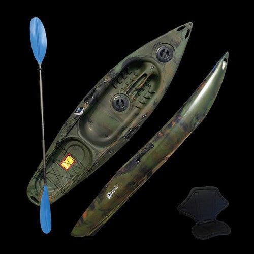River Deluxe Sit On Top Kayak Canoe Surf Sea Fishing Ocean Bournemouth Christchu