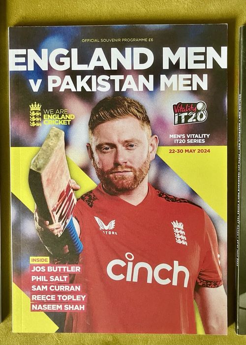 England Cricket Programmes - New x4 — image 4