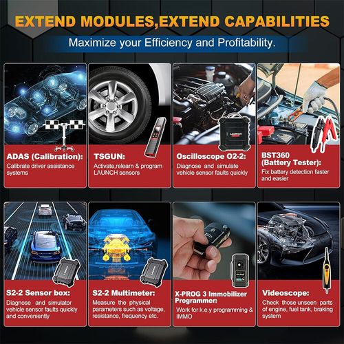 2026 LAUNCH X431 PRO ELITE PROS V+ Car OBD2 Diagnostic Scanner Tool ECU Coding — image 11