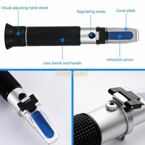Handheld Alcohol 0-80% Test Refractometer Liquor Alcohol Tester Meter Tool — image 5