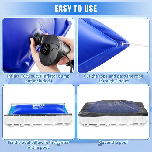 UQM Extra Large Thick Pool Pillow Above Ground Pools, 4x15 Ft Pool Pillow — image 6