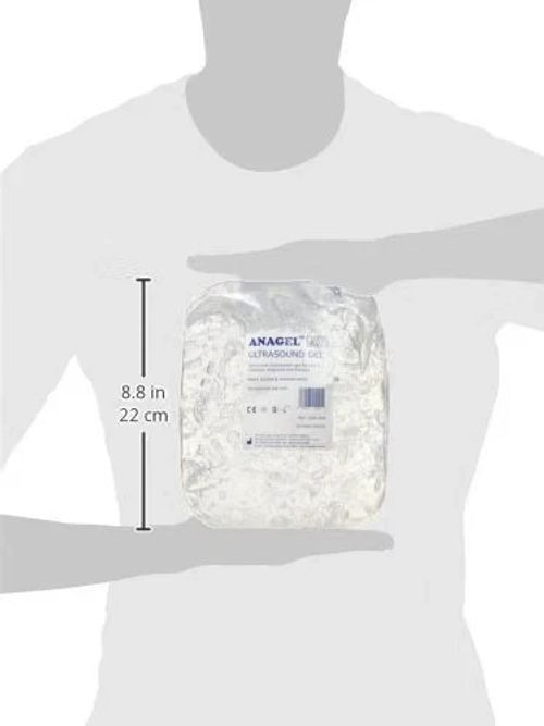 Anagel UGEL5000 Ultrasound Gel Bottle 5L with 250Ml Refill Bottle… — image 2