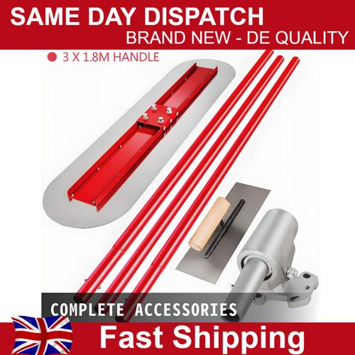 1200x300mm Bull Float Concrete Float Concrete Tool Trowel Float Handle w Bracket