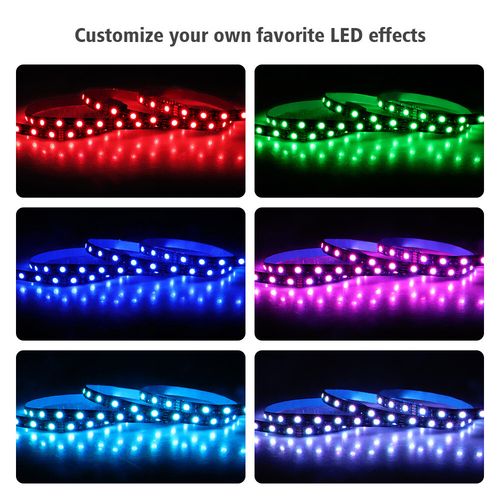 TV Backlight LED Strip Lights USB RGB 5050 Lighting Strips + Remote Control — image 4