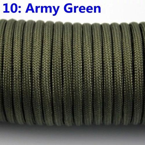 100M Army Military 550Paracord Reel 4mm Basha Tent Camping Guy Rope Para Cord