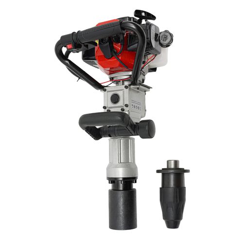 Petrol Fence Post Rammer Pile Driver Knocker Concrete Banger 2 Stroke Engine — image 5