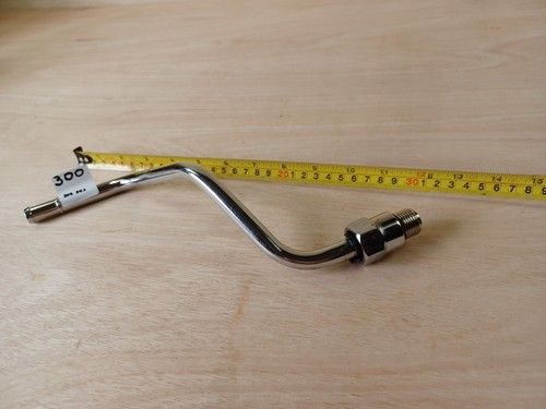 Harley Davidson Softail Heritage Classic Fat Boy Chrome Oil Tank Pipe Hose