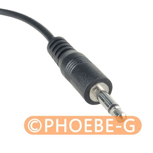 PC Female to 3.5mm Male FLASH Sync Cable Cord for Studio Flash — image 3