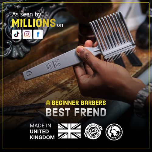 Blend Frend Original Fade Comb – DIY Blending Tool – FOR RIGHT-HANDED USERS –3mm — image 7