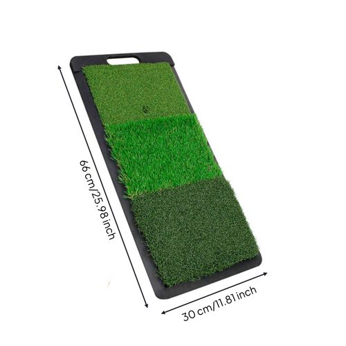Portable Golf Hitting Mat with Carry Handle Compact for Golfers — image 7