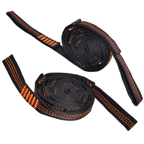 2PCS Heavy -Duty Hammock Straps Adjustable Tree Hanging Belt Outdoor Suspension — image 14