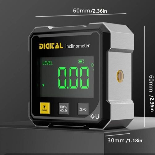 360° Magnetic Digital Angle Gauge Finder With Laser Inclinometer Level Meter — image 12