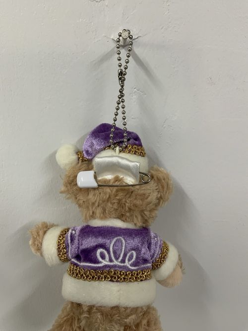 Disney Duffy Bear Plush Tokyo Disney Sea Christmas Doll Badge Keychain 16cm — image 8