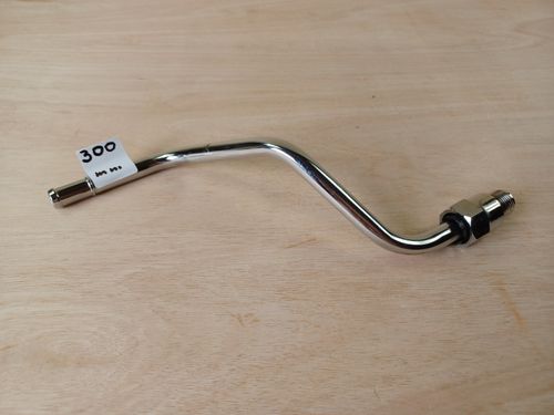 Harley Davidson Softail Heritage Classic Fat Boy Chrome Oil Tank Pipe Hose — image 2
