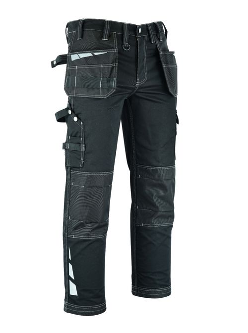 Mens Work Cargo Combat Cordura Holster Pockets Working Work Trousers Pants Jeans — image 2