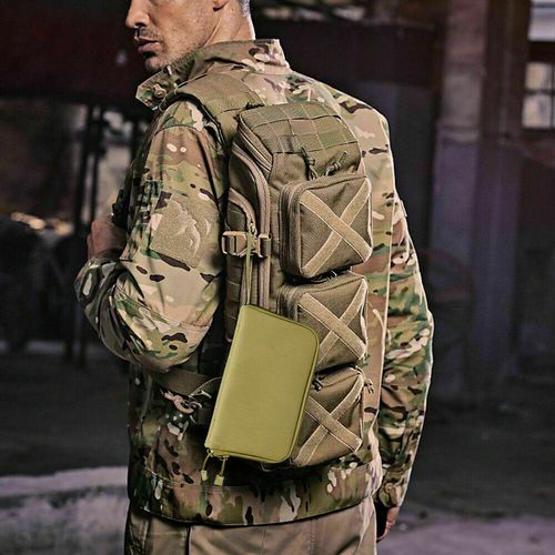 Men Handgun Tactical Army Padded Pistol Storage Pouch Hunting Carry Case Gun Bag — image 9