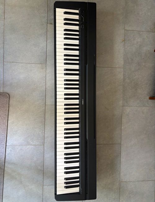 Yamaha P-45B 88-Key Portable Digital Piano Black w/ Stand Pedal Power
