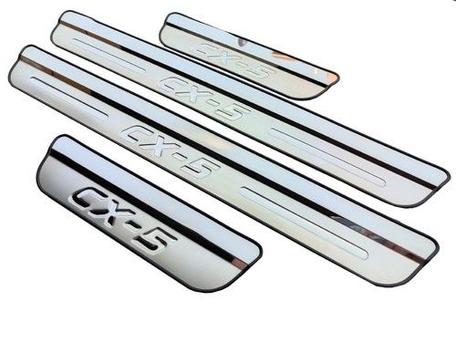 Car Accessories Stainless Steel Door Sill Trim protector Fit Mazda CX5 2017-2026