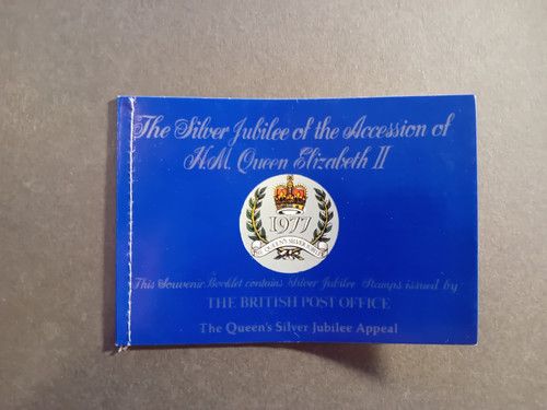 GB Mint Stamps booklet, 1977, Queen's Silver Jubilee, Limited Edition