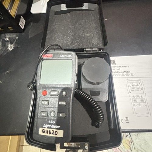 RS PRO Light Meter (ILM1337)
