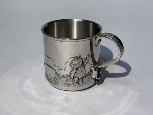 Royal Selangor Pewter Winnie the Pooh Mug/Cup Disney - Christening gift — image 1