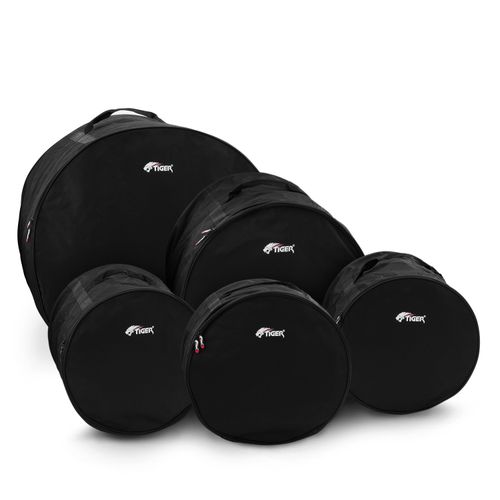 Tiger 5 Piece Drum Bag Set - Standard 22,  12, 13, 14,  16, — image 1
