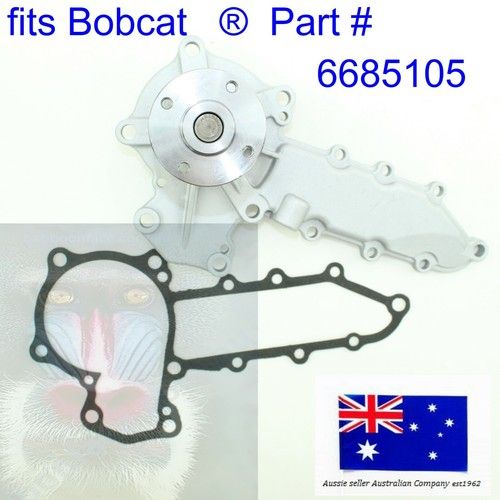 fits Bobcat Water Pump 6685105 325 328 329 331 334 335 430 E32 E32i E34 E35 E35Z
