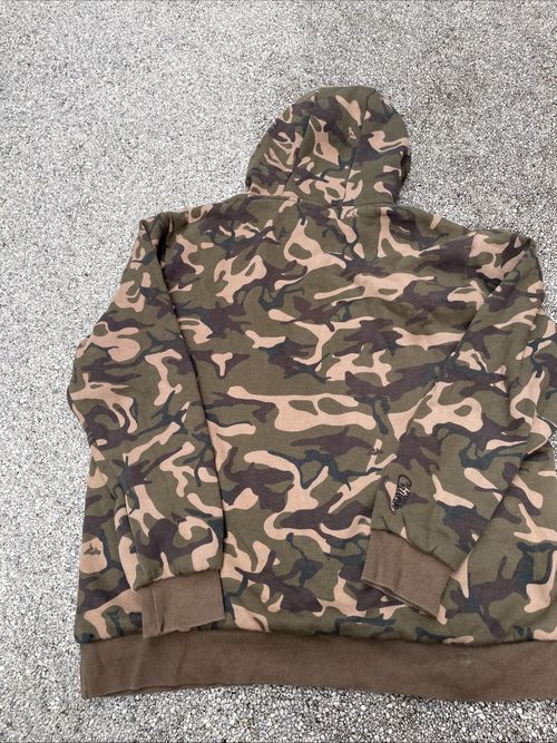 Men’s 2XL Fox Chunk Limited Edition Camo Carp Fishing Hoodie Top Jumper Pullover — image 5