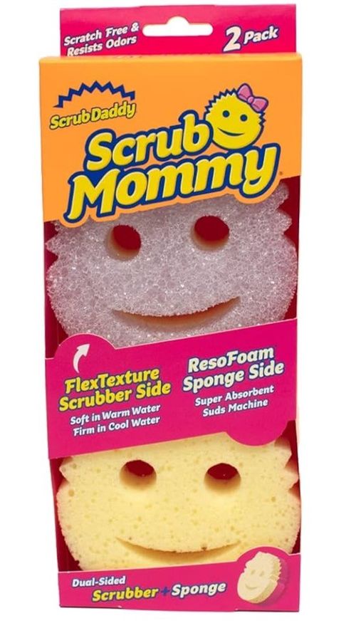 3X Twin Pack Scrub Daddy Mommy Cleaning Sponges - Dual Sided Non Scratch Sponge — image 2